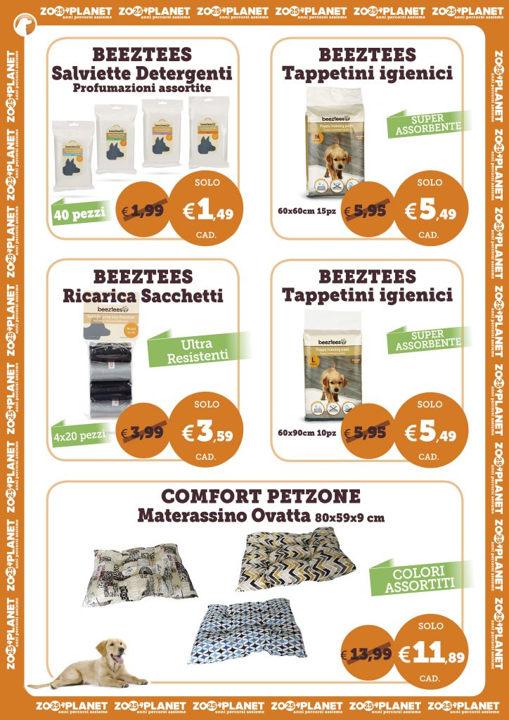Promozioni per animali