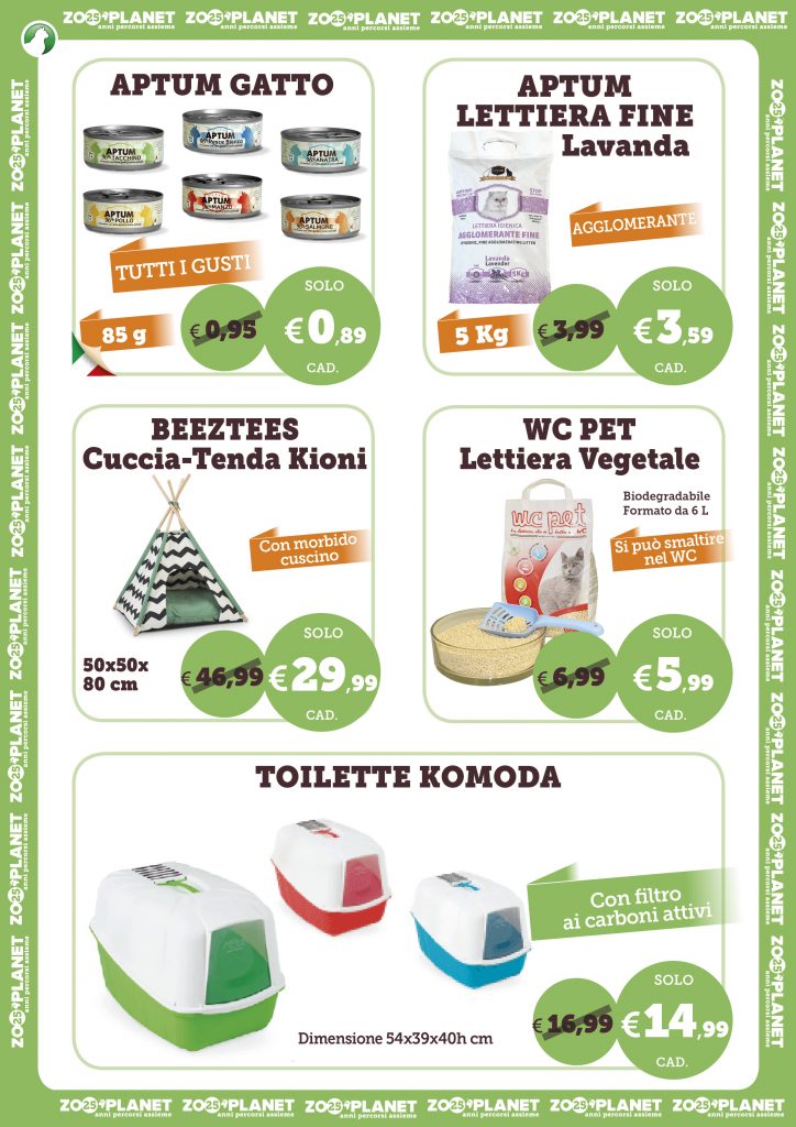 Promozioni per animali