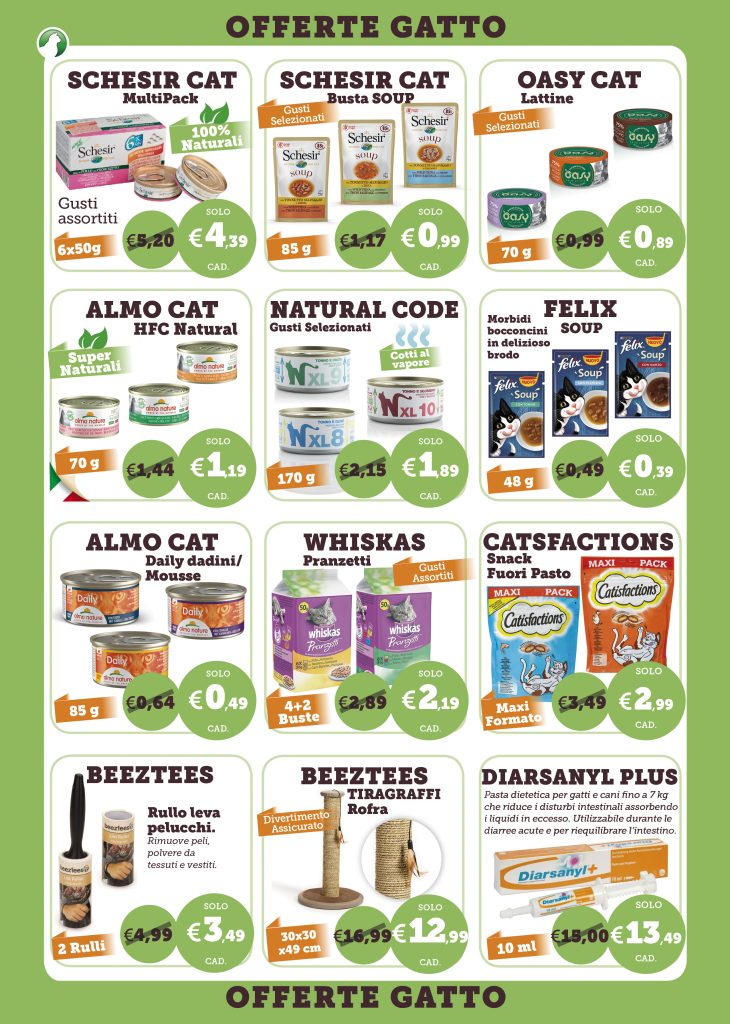 Offerte per animali