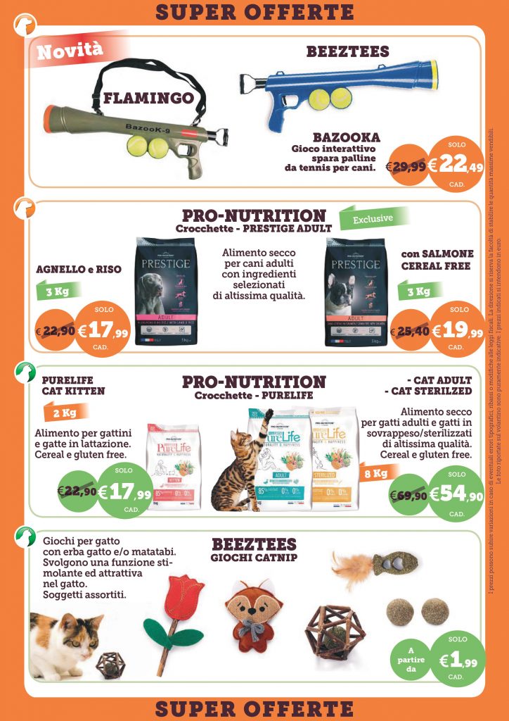 offerte per animali