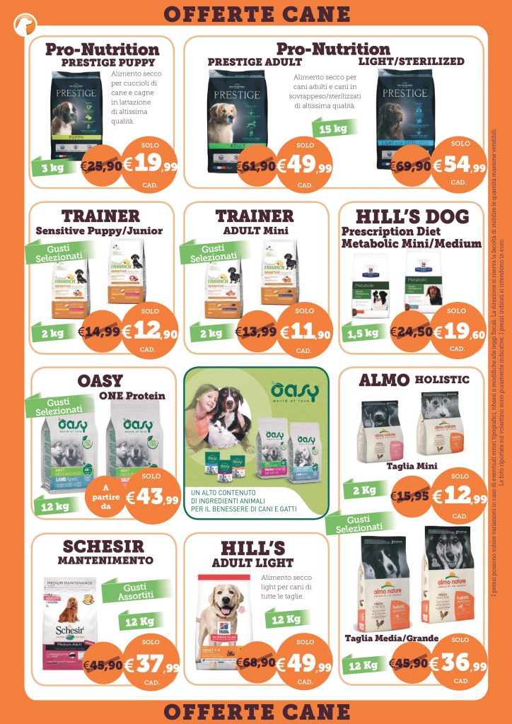 offerte per animali