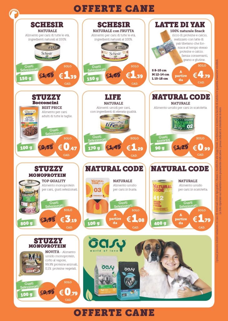 Offerte per animali
