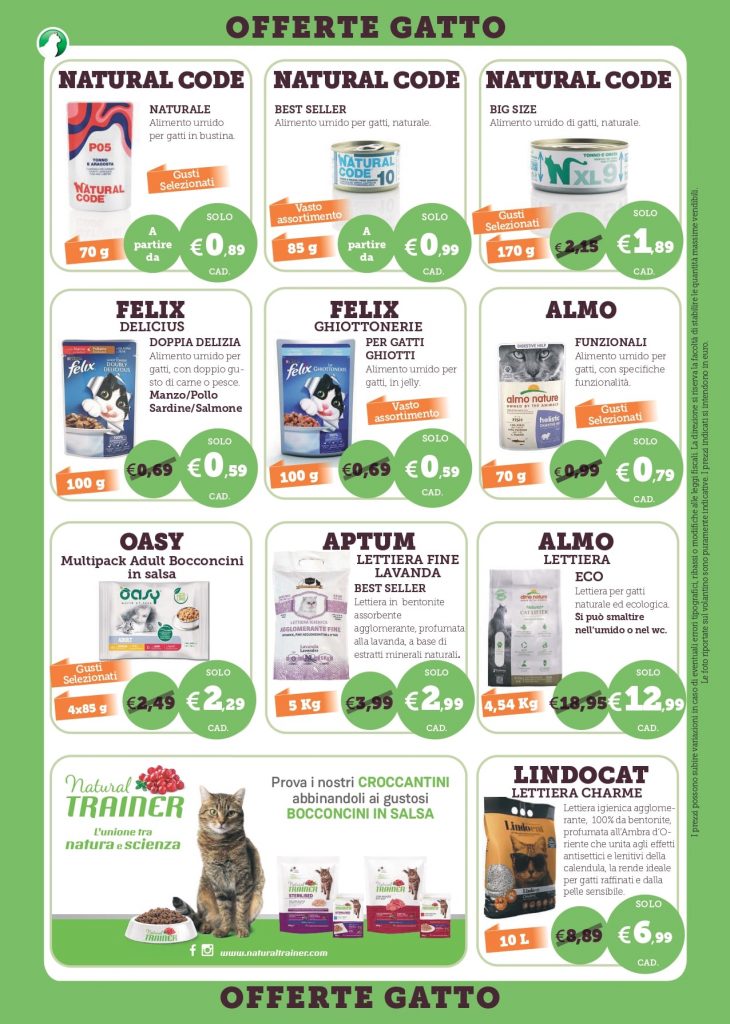 Offerte per animali