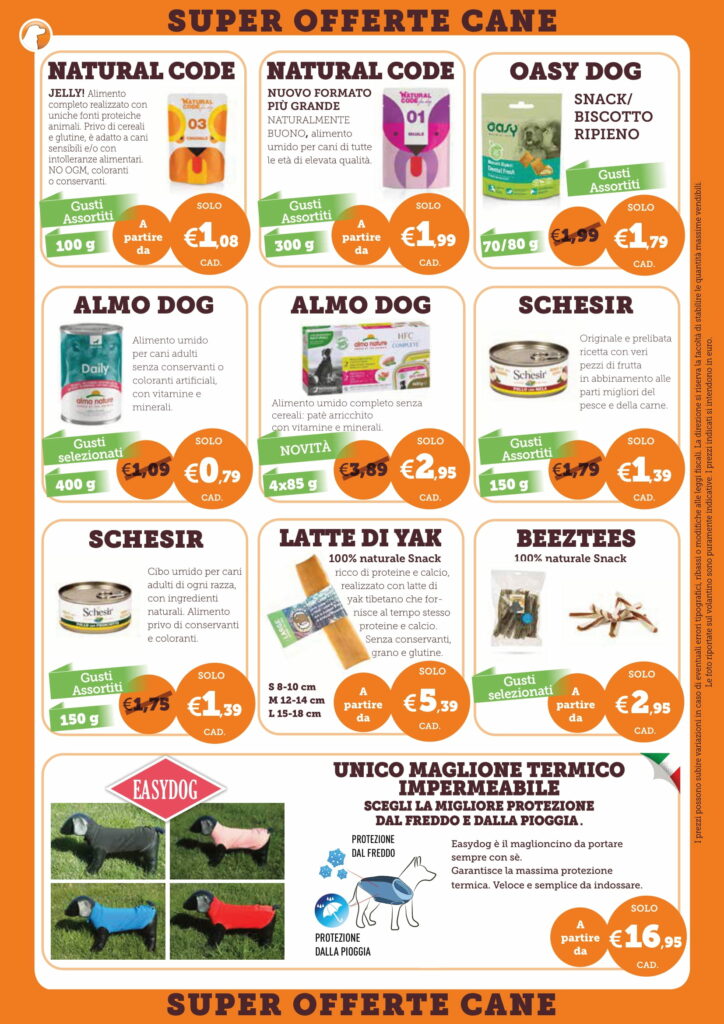 offerte per animali