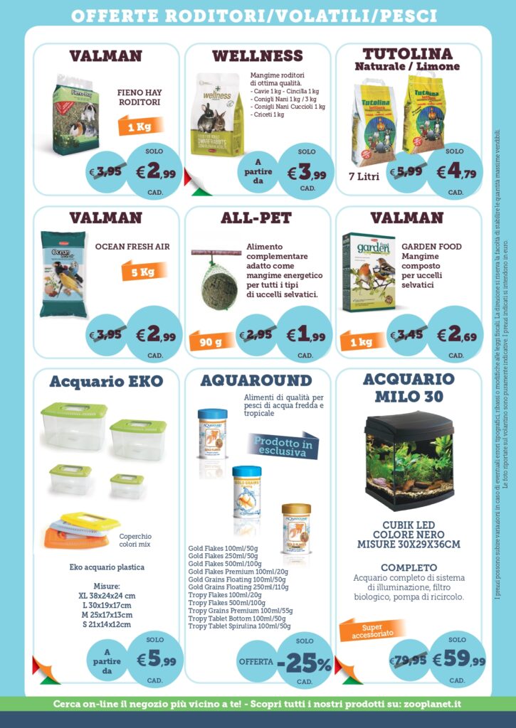 offerte per animali