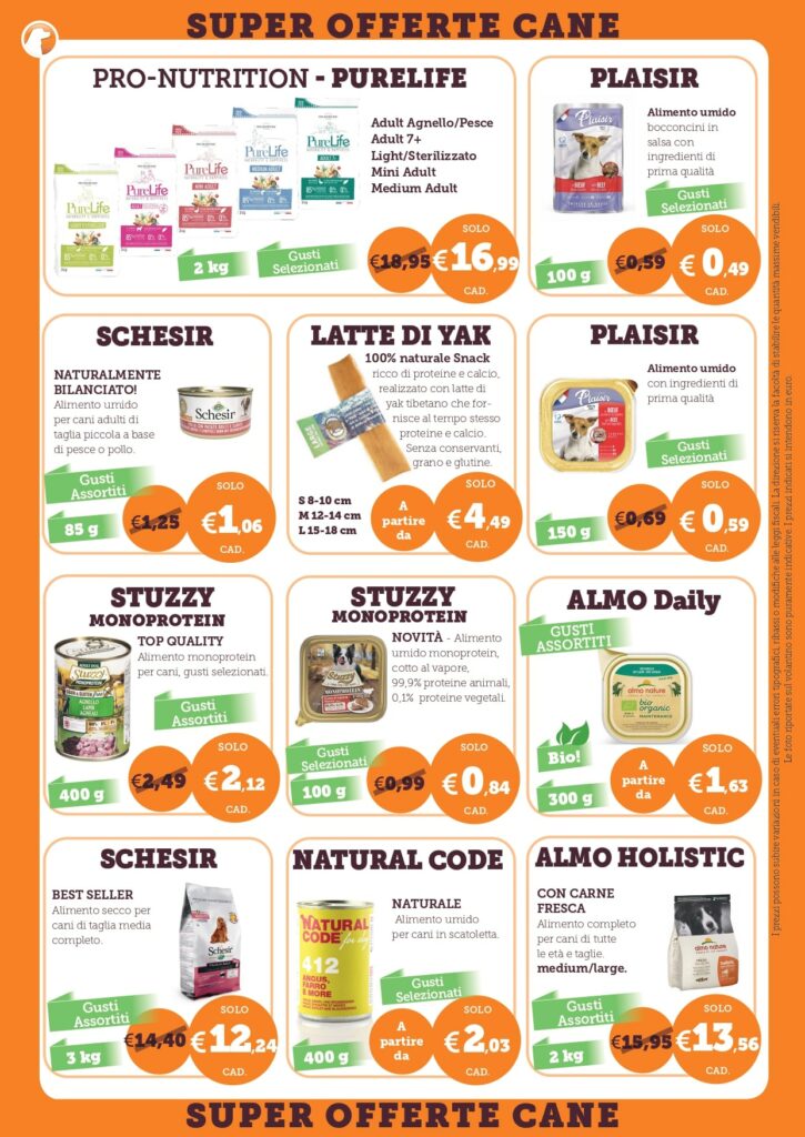offerte per animali