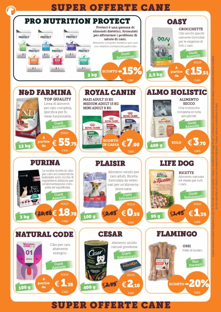 offerte per animali