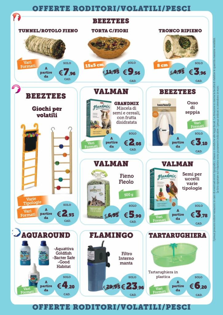 offerte per animali