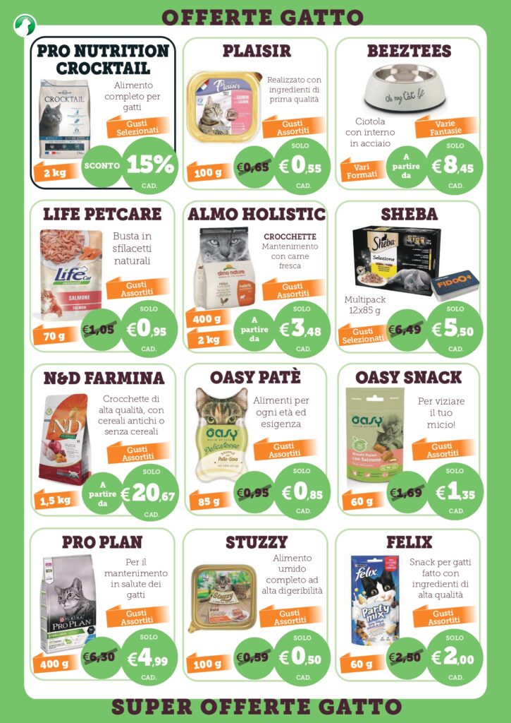 offerte per animali
