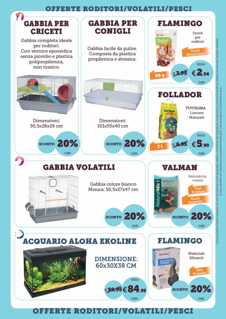 offerte per animali