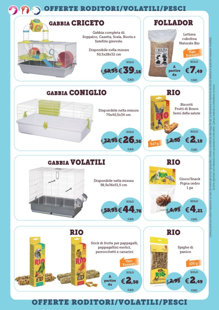 offerte per animali